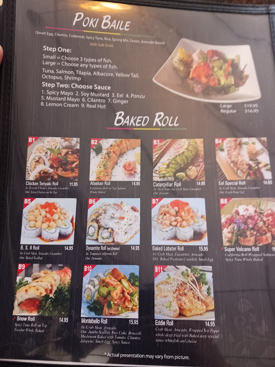 Samurai Sushi & Teriyaki Menu - Image 2