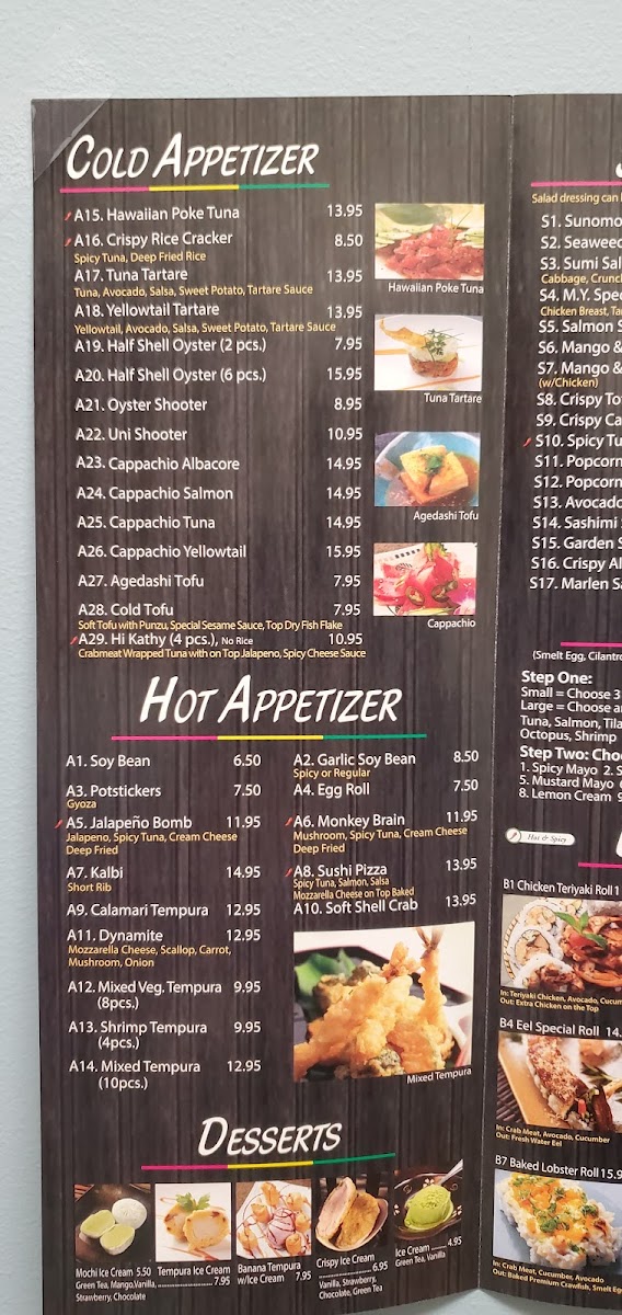 Samurai Sushi & Teriyaki Menu - Image 5